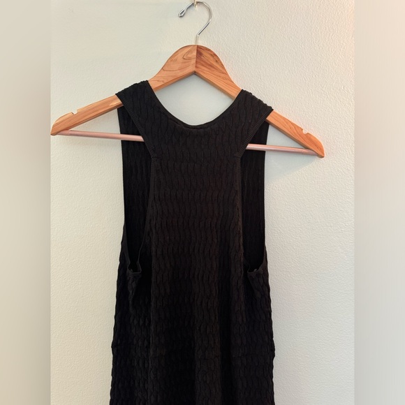 A.L.C. Black Sleeveless Nylon / Viscose Dress - Picture 9 of 10
